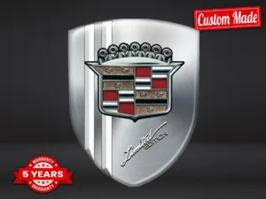 Cadillac Calcomanía Resina Edición Lujo Etiquetas Auto Limitadas ST